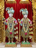 Parabrahma Bhagwan Shri Swaminarayan and Aksharbrahma Shri Gunatitanand Swami